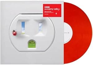 Uncanny Valley - Exclusive Limited Edition Opaque Red Colored Vinyl LP por Coin — capa do álbum