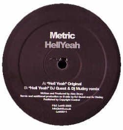 Metric / Hell Yeah por Artista não identificado — capa do álbum