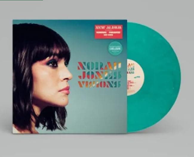 Norah Jones Vinyl , Visions Teal LP Record Exclusive por Norah Jones — capa do álbum