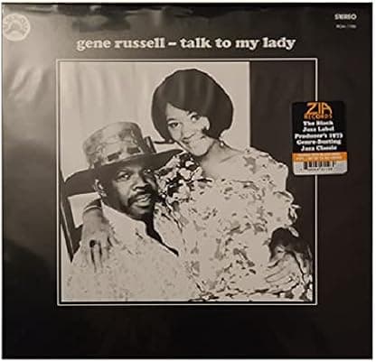 Talk To My Lady - Pressed on Limited Edition Orange with Black Swirl Vinyl LP por Gene Russell — capa do álbum