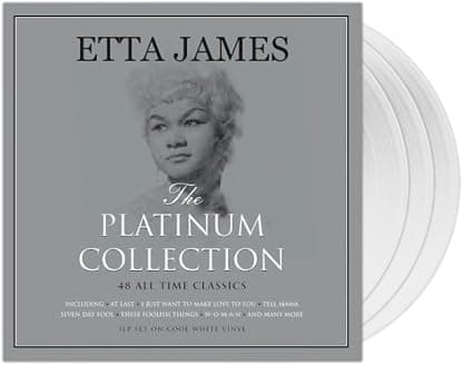 Etta James - The Platinum Collection - 3 LP Set on White Vinyl por Etta James — capa do álbum