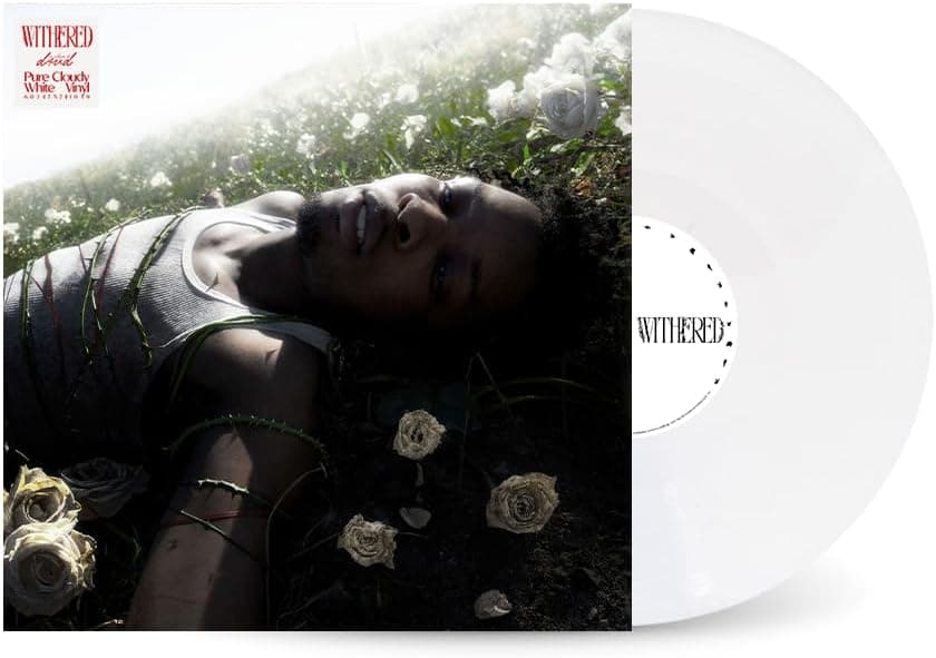 WITHERED[Pure Cloudy White LP] por d4vd — capa do álbum