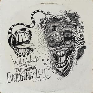 EVERYTHING IS A LOT (HYPERSPACE ULTRACLEAR/BLACK ICE SPLATTER DOUBLE LP) [INDIE EXCLUSIVE] [Vinilo] por Will Wood & the Tapeworms — capa do álbum