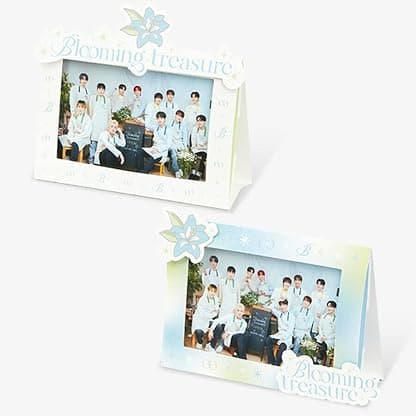 TREASURE BLOOMING PHOTO STAND SET ( VER.1 + VER.2 - SET. ) ( 2ea Photo Stand Frame+2ea Photo Set(1set 16ea) ) SEALED por Treasure — capa do álbum