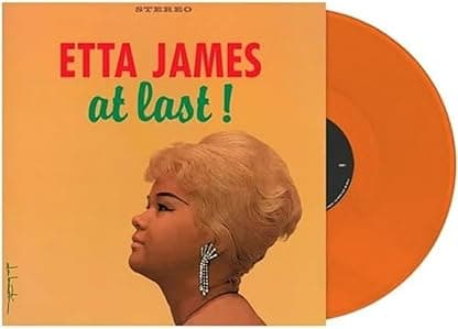 AT LAST (ORANGE VINYL) por Etta James — capa do álbum