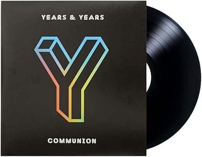 Communion - Exclusive Limited Edition Black Colored Vinyl 2LP por Years & Years — capa do álbum
