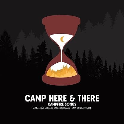 CAMP HERE AND THERE (SMOLDERING EMBERS VINYL) [INDIE EXCLUSIVE] [Vinilo] por Will Wood — capa do álbum