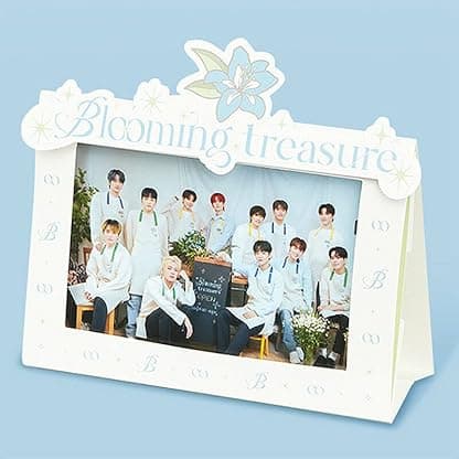 TREASURE BLOOMING PHOTO STAND SET ( VER.1 ) ( 1ea Photo Stand Frame+1ea Photo Set(1set 16ea) ) SEALED por Treasure — capa do álbum
