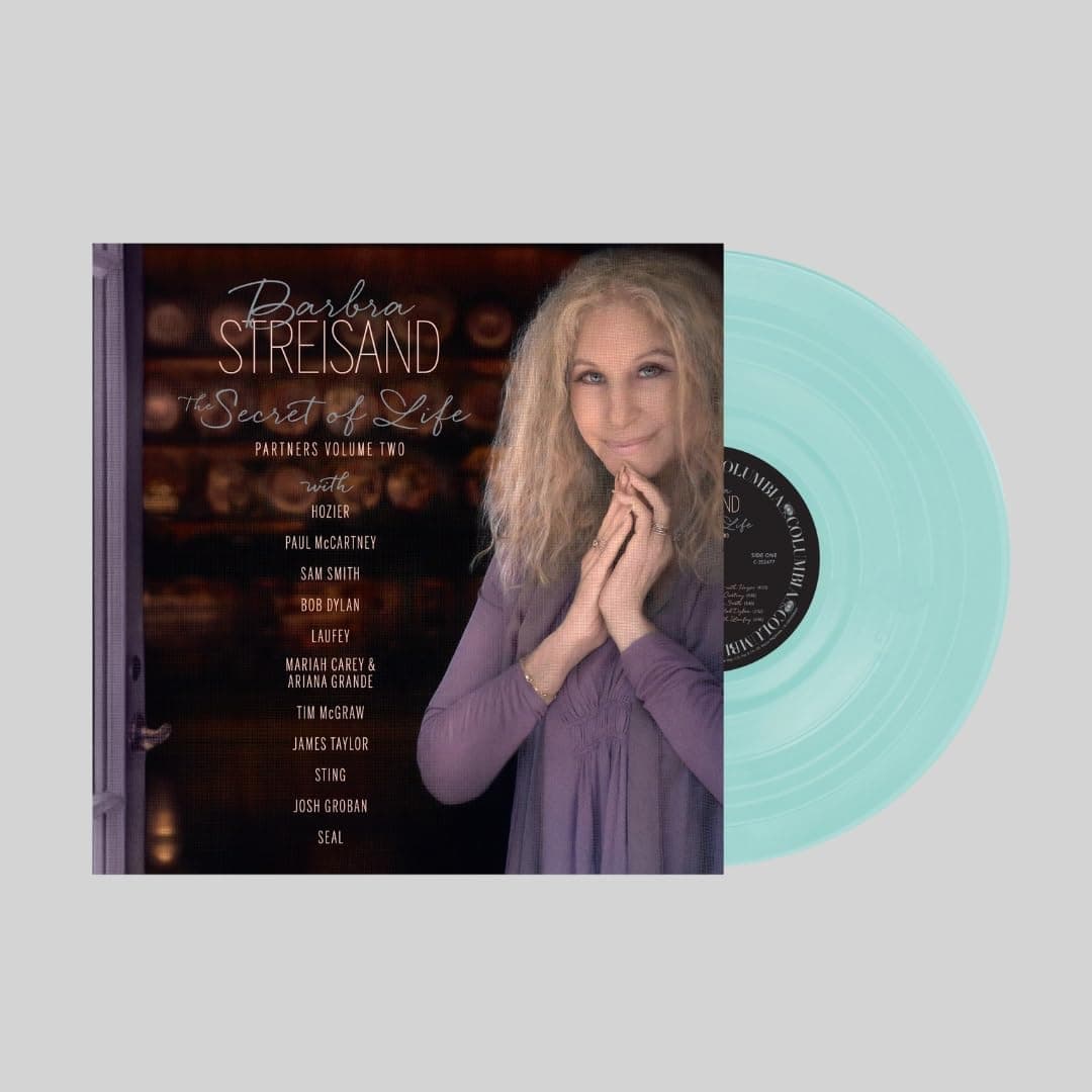 The Secret of Life: Partners, Volume 2 ( LP Azul translúcido) [Vinilo] por Barbra Streisand — capa do álbum