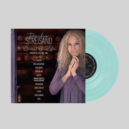 The Secret of Life: Partners, Volume 2 ( LP Azul translúcido) [Vinilo] por Barbra Streisand — capa do álbum