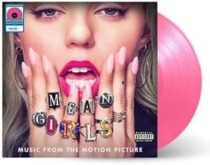 Mean Girls Soundtrack Hot Pink Vinyl Record LPexplicit_lyrics por Auli’i Cravalho Renee Rapp — capa do álbum