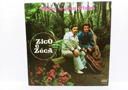LP Vinil Zico E Zeca - Deixe O Meu Pinho (1991) Sabiá por Zico e Zeca — capa do álbum
