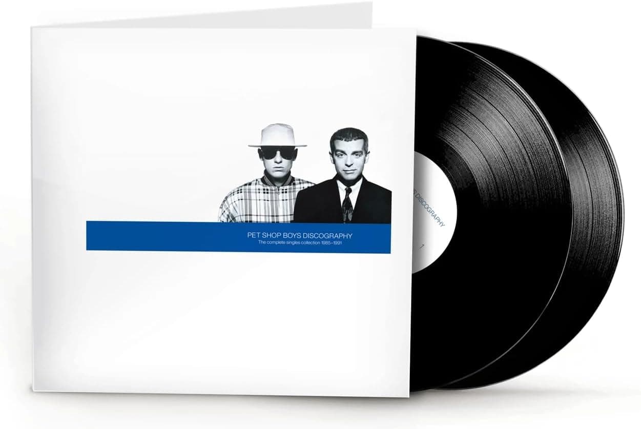 DISCOGRAPHY (2023 REMASTER) (2LP) (輸入盤) [Analog] por Pet Shop Boys — capa do álbum