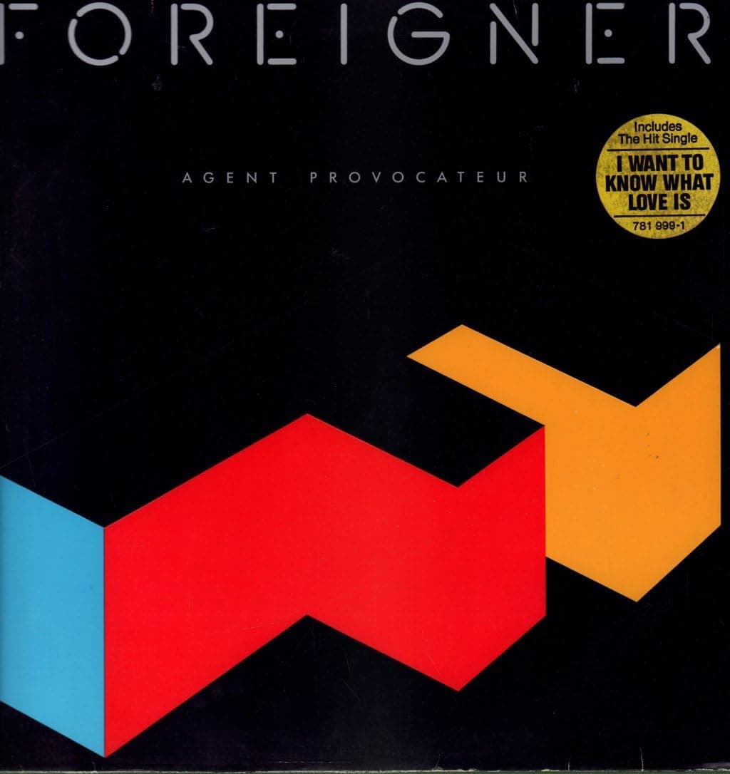 LP VINIL FOREIGNER - AGENT PROVOCATEUR por Foreigner — capa do álbum