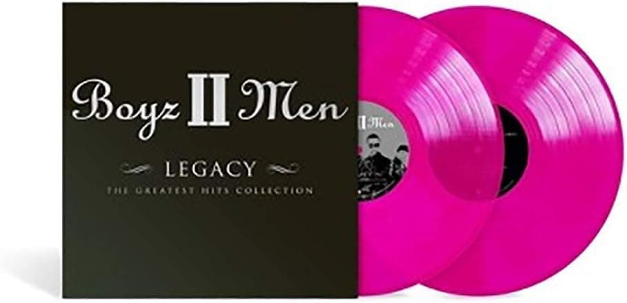 Legacy (Greatest Hits Collection) - Exclusive Limited Edition Purple Colored 2x Vinyl LP por Boyz II Men — capa do álbum