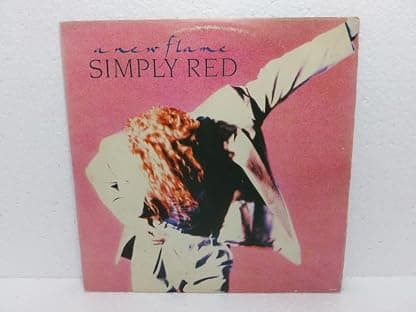 LP Vinil Simply Red - A New Flame (WEA 1989) por Simply Red — capa do álbum