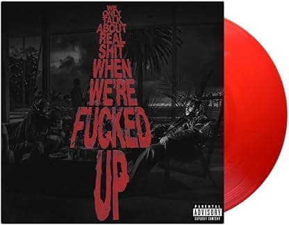 We Only Talk About Real Shit When We're Fucked Up[Transparent Red 2 LP] por Bas — capa do álbum