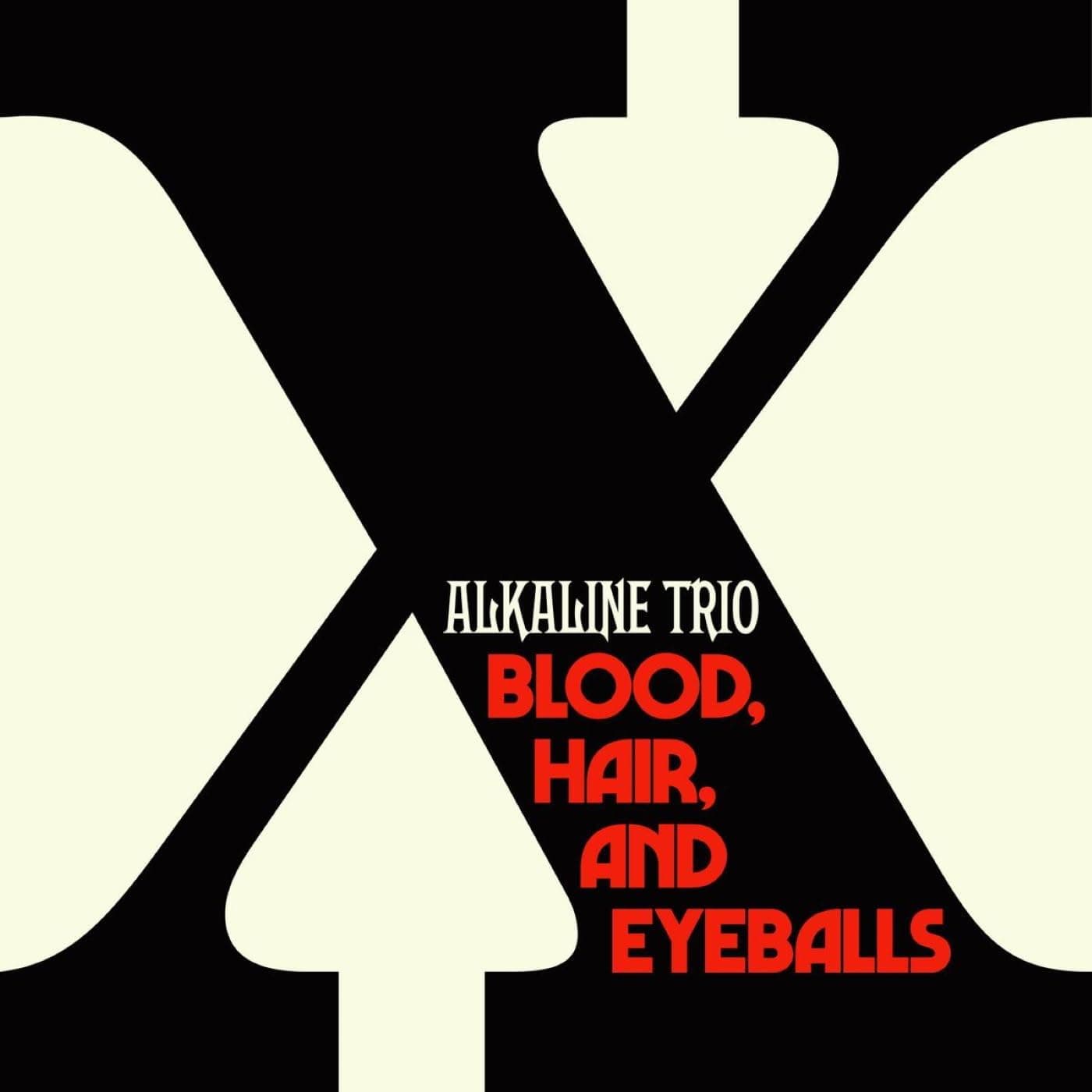 Blood, Hair, and Eyeballs[LP] por Alkaline Trio — capa do álbum