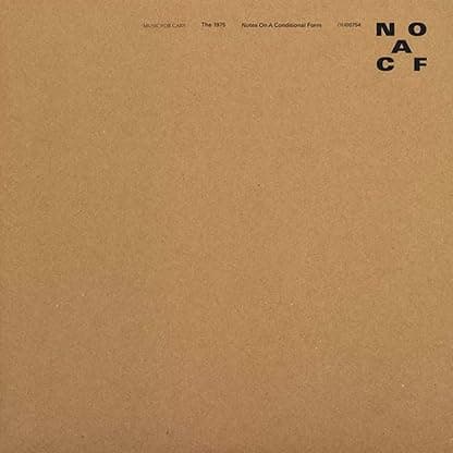 Notes On A Conditional Form [2 LP] [Clear] por The 1975 — capa do álbum