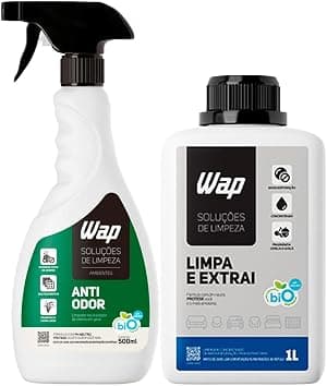 Kit Limpa Extrai Detergente Concentrado Anti Odor Carpete Sofá Estofados Ph Neutro Pet Friendly - Wap por Líquido — capa do álbum