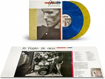 Vinil Cazuza - Burguesia (2LP Azul e Amarelo) por cazuza — capa do álbum