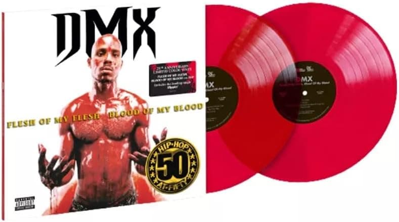 Flesh Of My Flesh, Blood Of My Blood[Translucent Ruby Red 2 LP] por DMX — capa do álbum