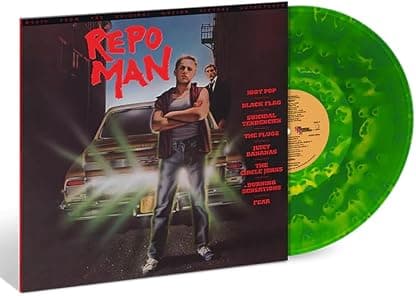 Repo Man (Music from the Original Motion Picture Soundtrack) Radioactive Green Vinyl LP por Iggy Pop — capa do álbum