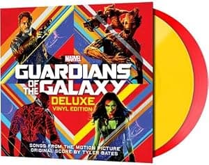Guardians Of The Galaxy - Exclusive Limited Edition Red & Yellow Colored Vinyl 2LP por Various Artists — capa do álbum