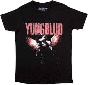 Rock Off officially licensed products Camiseta masculina Yungblud Wings preta por Artista não identificado — capa do álbum