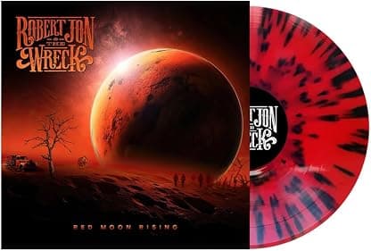 RED MOON RISING (RED/BLACK SPLATTER VINYL) por Robert Jon & the Wreck — capa do álbum