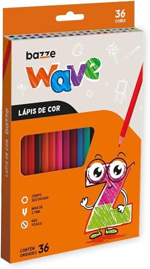 Lapis Cor Bazze Wave Sextavado 36 Cores por Artista não identificado — capa do álbum
