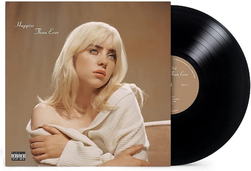 Happier Than Ever [2 LP] por Billie Eilish — capa do álbum