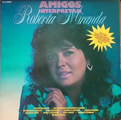 LP - Amigos Interpretam Roberta Miranda (1988) por Roberta Miranda — capa do álbum