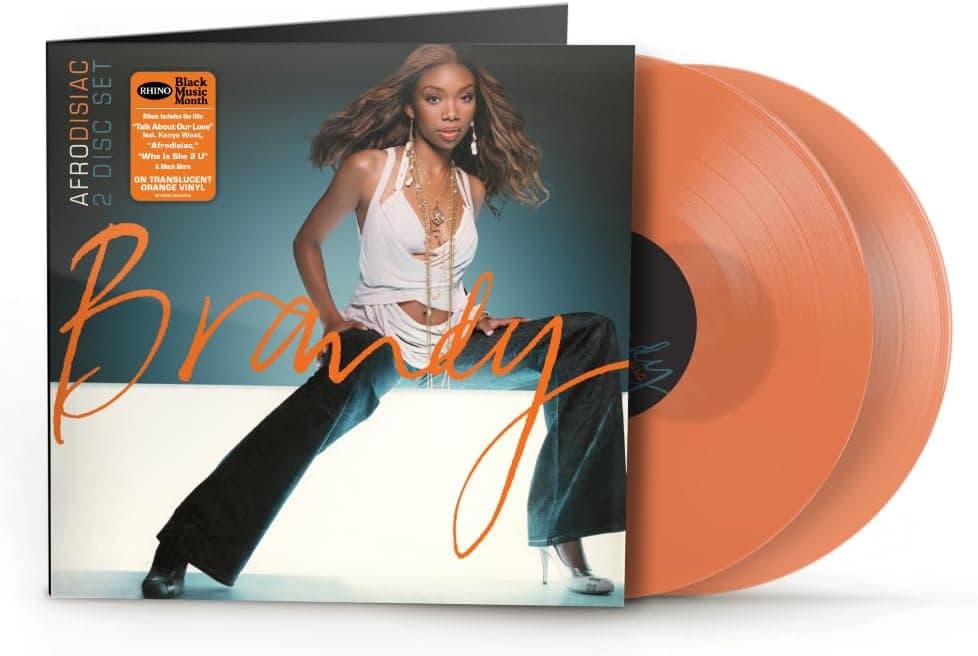 Afrodisiac (Orange 2LP Vinyl) [VINYL] por Brandy — capa do álbum