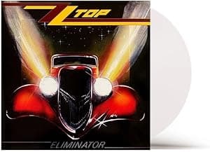 ZZ Top - Eliminator Exclusive Limited Crystal Clear Color Vinyl LP por ZZ Top — capa do álbum