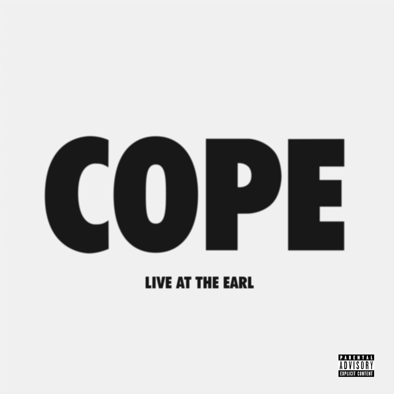 Cope - Live At The Earl[LP] por Manchester Orchestra — capa do álbum