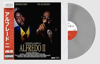 Alfredo II 2 (Laser Disc Cover) Vinyl 2LP 180g Metallic Silver por Freddie Gibbs & Alchemist — capa do álbum