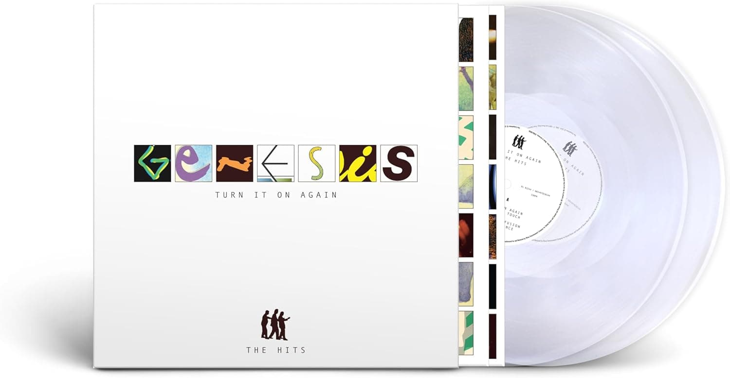 Turn It On Again: The Hits (Amazon Exclusive Clear Vinyl) por Genesis — capa do álbum