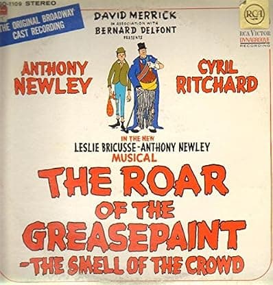 1965 The Roar of the Greasepaint -The Smell of the Crowd por anthony newley — capa do álbum