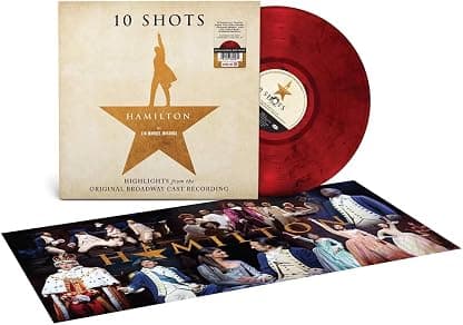 Hamilton 10 Shots Exclusive Red Smoke Vinyl LP [w/ Poster], Lin-Manuel Miranda por Lin-Manuel Miranda — capa do álbum