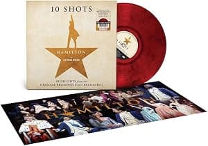 Hamilton 10 Shots Exclusive Red Smoke Vinyl LP [w/ Poster], Lin-Manuel Miranda por Lin-Manuel Miranda — capa do álbum