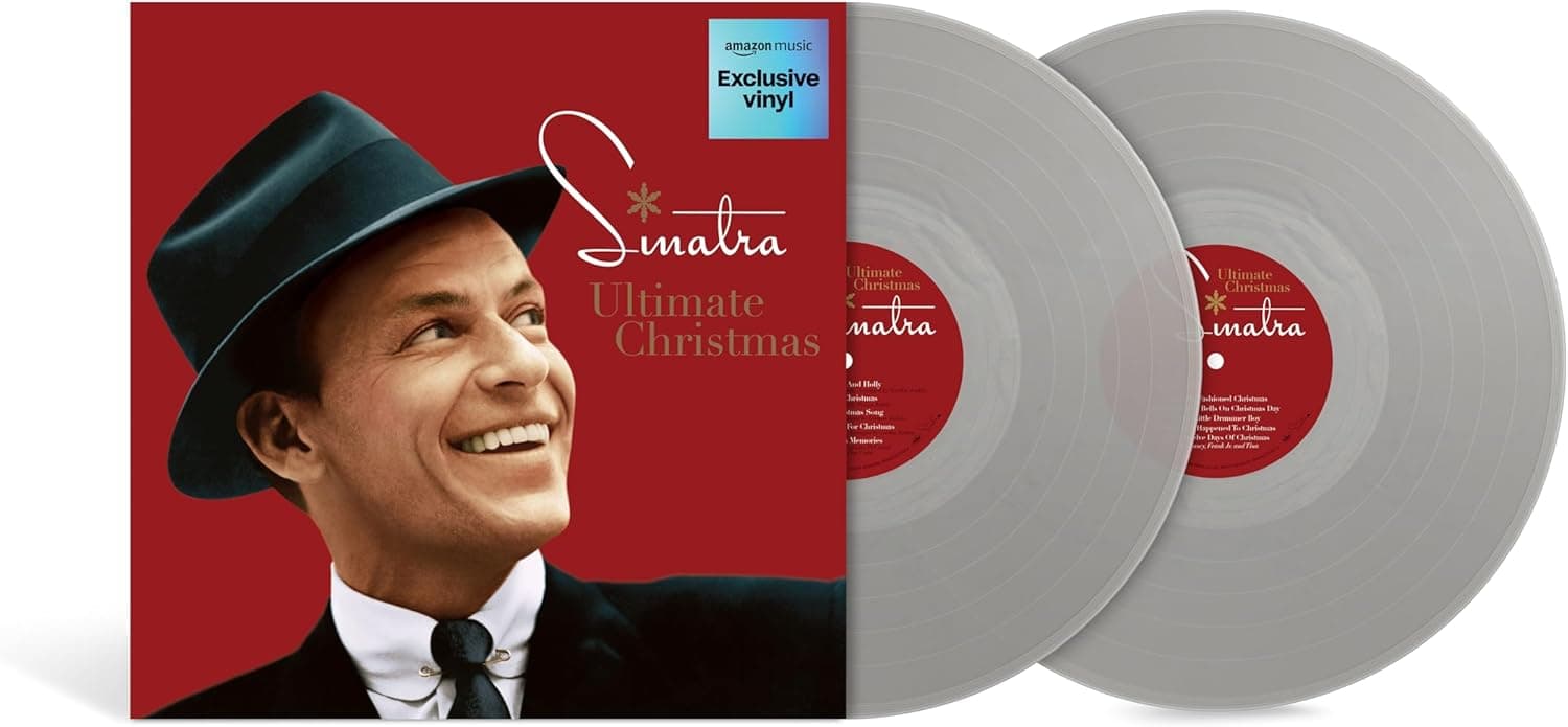 Ultimate Christmas (Holiday Silver Sparkle Color 2LP) [Amazon Exclusive] por Frank Sinatra — capa do álbum