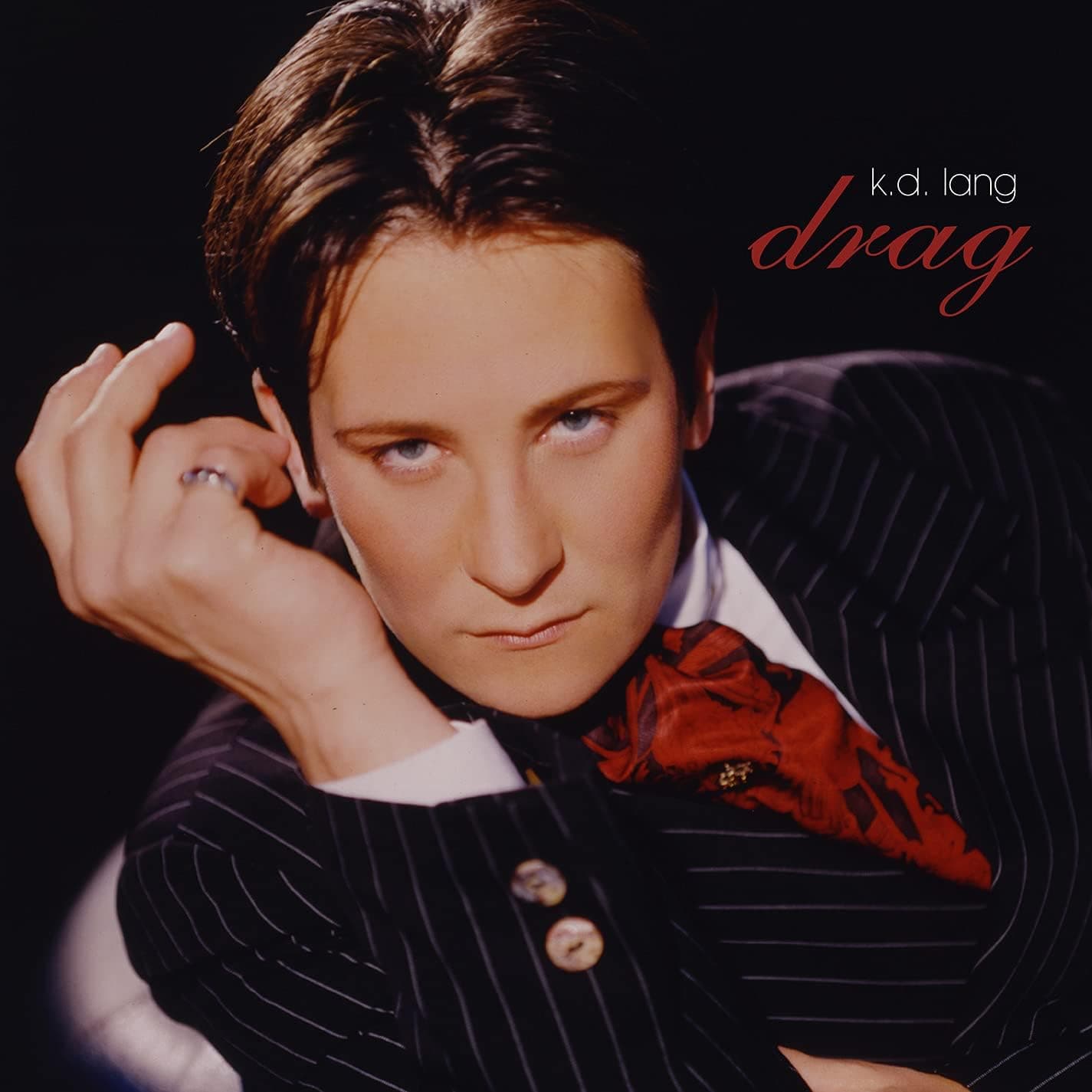 Drag (Clear With Black Vinyl/3-Side With Etching) (Rsd) [Disco de Vinil] por K.d. Lang — capa do álbum