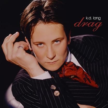 Drag (Clear With Black Vinyl/3-Side With Etching) (Rsd) [Disco de Vinil] por K.d. Lang — capa do álbum