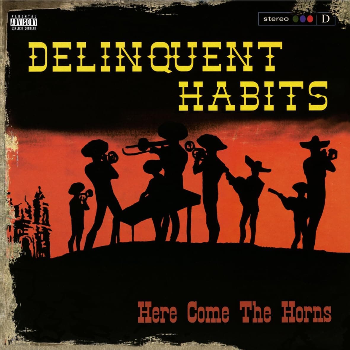 Here Come The Horns (2LP Coloured Vinyl) [VINYL] por Delinquent Habits — capa do álbum