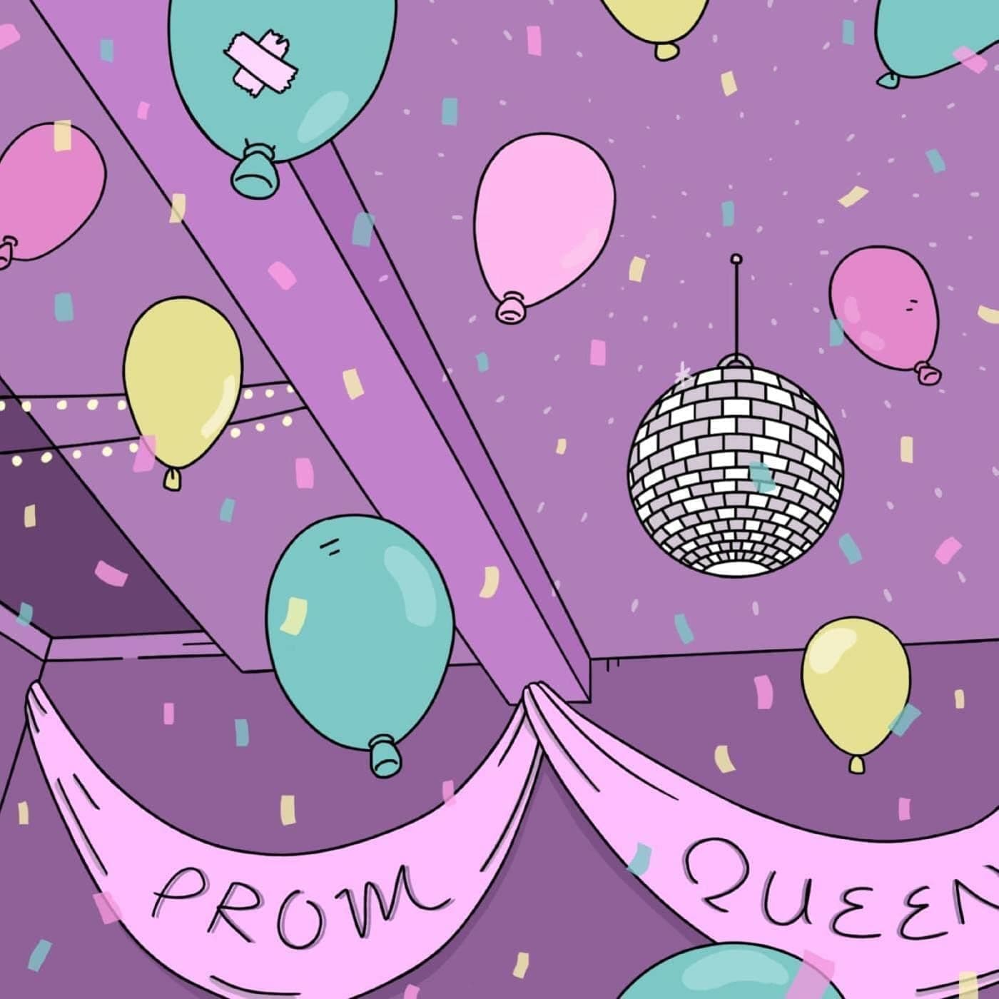 Prom Queen / Sports [Disco de Vinil] por Beach Bunny — capa do álbum