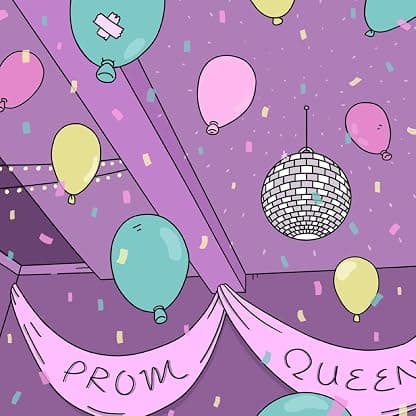 Prom Queen / Sports [Disco de Vinil] por Beach Bunny — capa do álbum