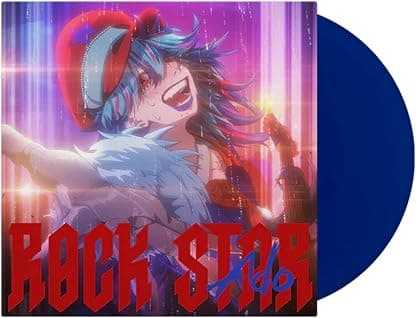 Rockstar / Instrumental Sapphire Blue 7-Inch Vinyl, Ado por Ado — capa do álbum