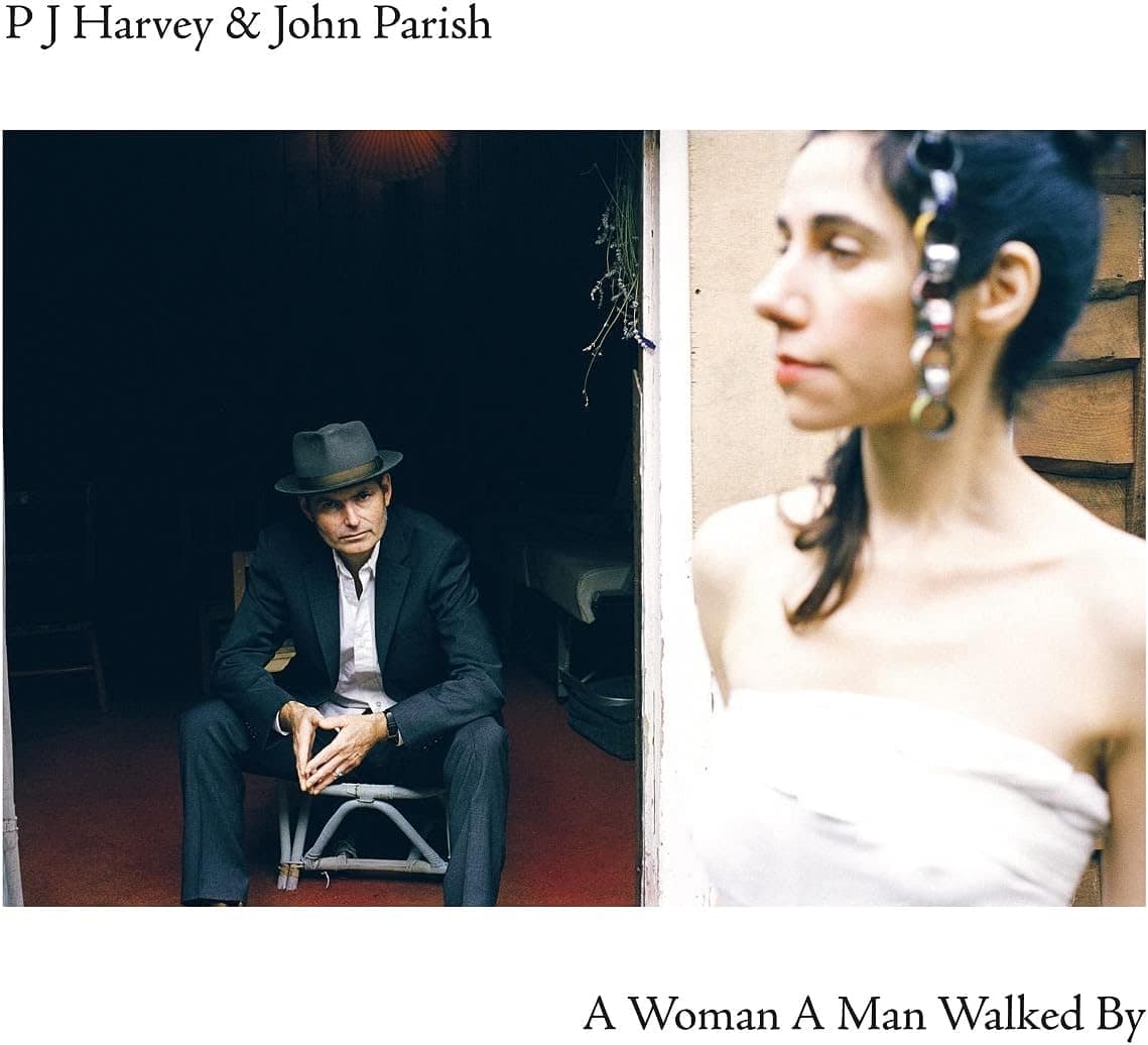 A Woman A Man Walked By [LP] por PJ Harvey & John Parish — capa do álbum