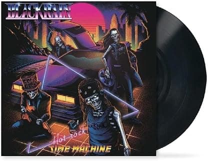 Hot Rock Time Machine por Blackrain — capa do álbum